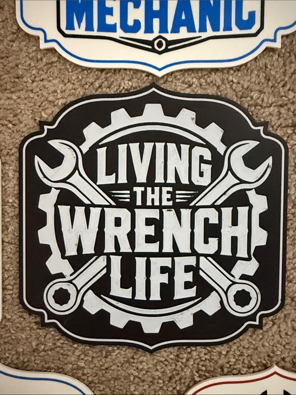 Lot of 8 Garage sign decor - Picture 7 of 10